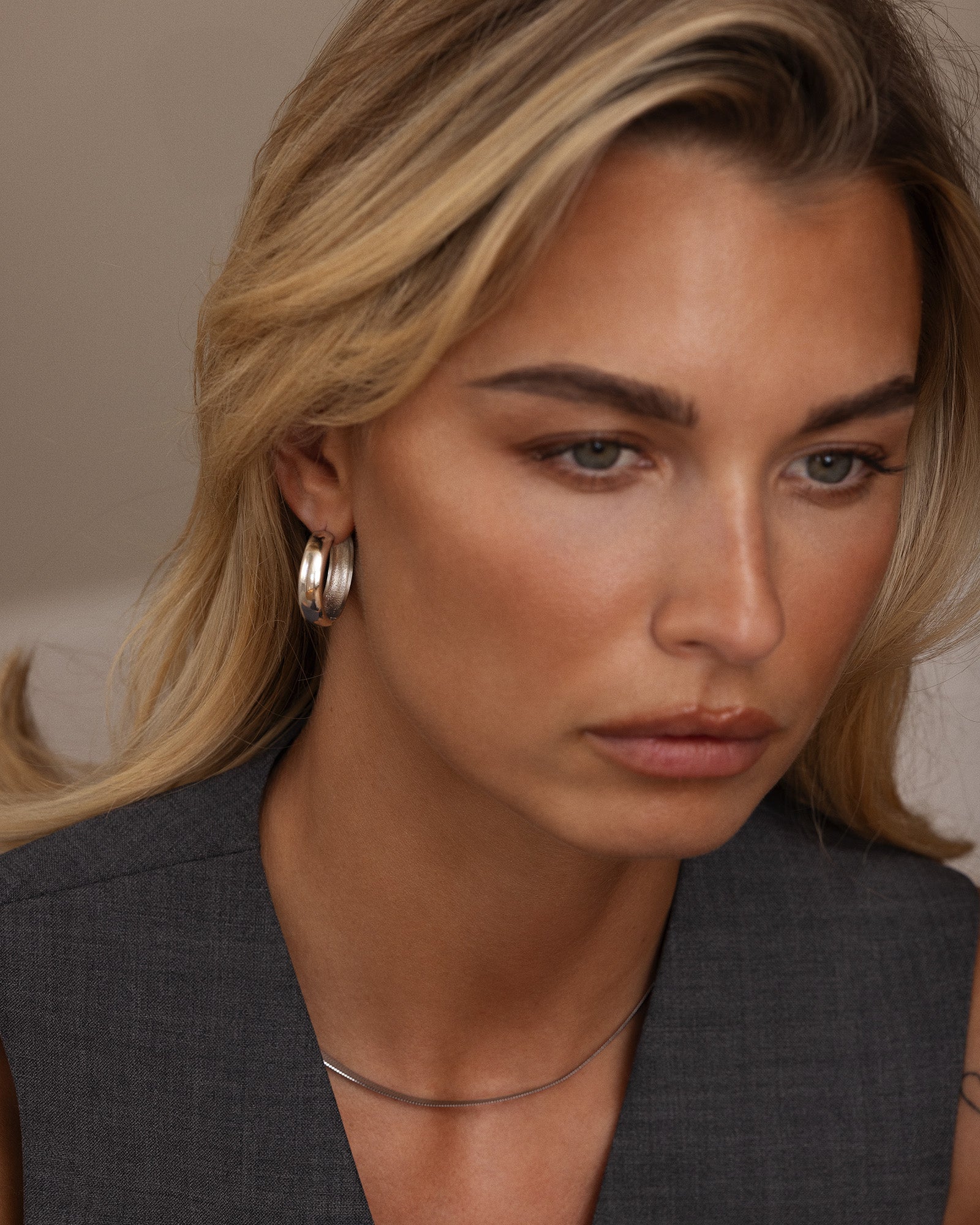 Brave Large Hoops - Image 2