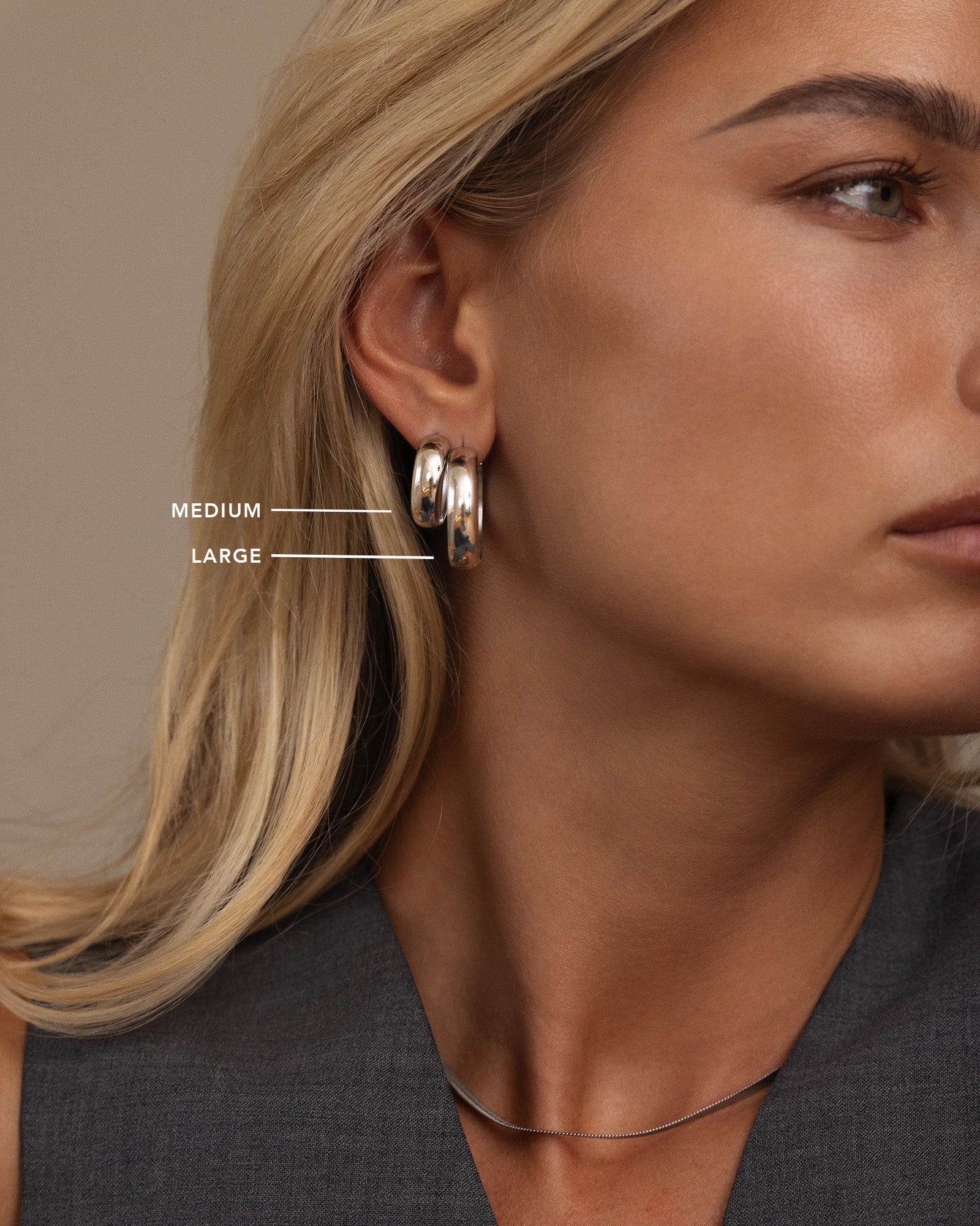 Brave Large Hoops - Image 7